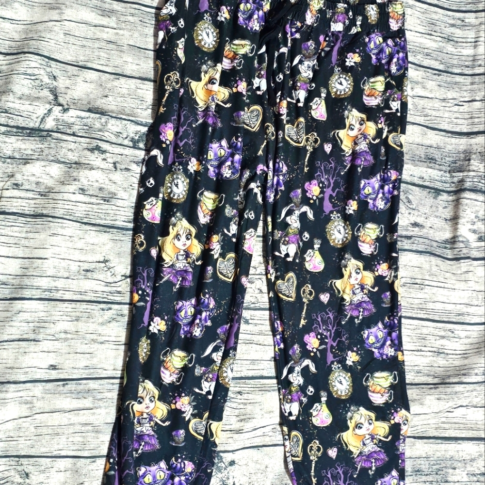 Alice in Wonderland Jogger Pajama Pants
